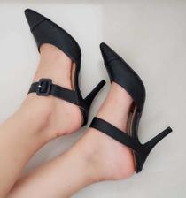 vizzano sapato feminino pelica preto