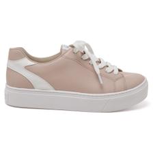 tenis via marte branco com rosa