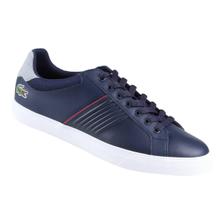 tênis couro lacoste gradt lcr3 bkbk