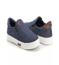 tênis iate masculino polo joy em lona