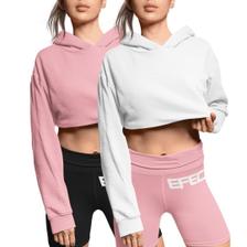 loose neck moletom com capuz