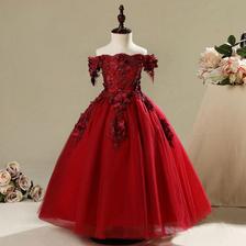 vestido para florista marsala