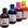 kit 4 cores de 250ml cada