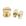 11x5mm Ouro