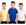 Kit 2 azul royal, Amarelo, Branco