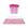 50pcs rosa choque Z