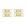 2 pares de diamante ouro, 2