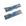 (2PCS) Azul-XLB