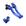 1 conjunto azul