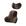 1 conjunto marrom