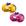 KIT 2 (AMARELO + ROSA)