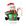 caixa de presente papai noel