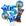 Balao Patrulha Numero 5 Chase Azul