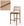 Couro Bege/ Champagne 75cm