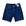Short jeans escuro barra desdobrada