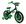 Preto, Verde