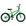 Verde neon, Preto