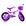Branco com roxo