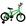 Verde chiclete, Preto
