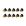 Preto, 10pcs