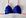 Azul royal com rosa neon