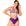 Roxo estampado