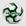 Verde, Preto