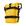 1 unidade de logotipo amarelo