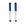 2 unidades azuis