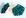 Blue zircon