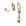 Dourado, Colorido, 3pcs
