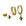 Dourado, Verde, 3pcs