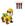 Amarelo rubble com pilhas