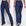 Calça flare azul