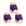 Cg, 3pcs roxo