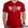 Vermelho gola v, Branco
