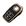 1pcs estojo de chave preto