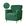 Capa de sofá verde