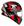 Preto Brilho com Vermelho