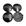 60mm Preto 4 unidades