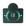 Quadrado Dual USB Verde