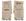 Bege - Conjunto de 4