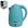 Chaleira inox azul