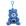 Urso irritável azul