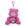 Urso feliz rosa