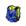 Azul, Amarelo neon