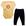 Amarelo com preto