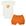 Branco com laranja