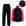 Preto com Rosa