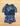 Azul com preto menino